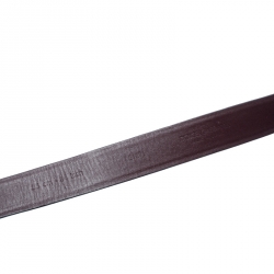 Pre Owned حزام دولتشي أند غابانا بإبزيم قلب DG مرصع كريستال جلد بنقوش جلد سحلية أسود 85 سم