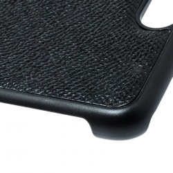 Pre Owned Dolce and Gabbana Black Logo Plaque iPhone 7 Case