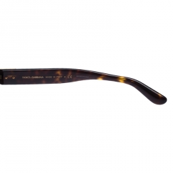 Pre Owned Dolce & Gabbana Dark Brown Tortoise DG 4336 Square Sunglasses 