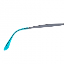 Pre Owned Dolce and Gabbana Blue/Green DG2172 Mirror Cat Eye Sunglasses