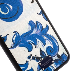 Pre Owned Dolce & Gabbana Multicolor Floral Print Leather iPhone 7/8 Case