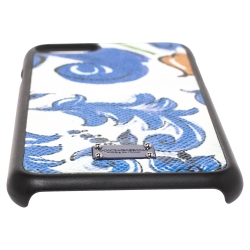 Pre Owned Dolce & Gabbana Multicolor Floral Print Leather iPhone 7/8 Case