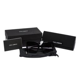 مملوكة مسبقًا  نظارة شمسية دولتشي أند غابانا "دي جي4310" غرادينت رصاصي و أسود