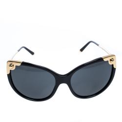 Pre Owned Dolce & Gabbana Grey/Black DG4337 Sunglasses