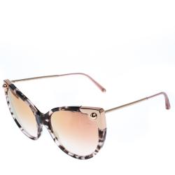 Pre Owned Dolce & Gabbana Pink Gradient/Pink Havana DG4337 Sunglasses