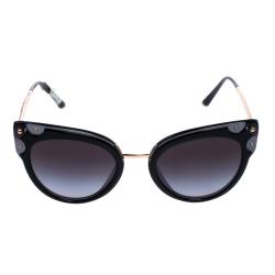 Pre Owned Dolce & Gabbana Grey Gradient/Black DG4340 Sunglasses