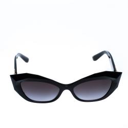 Pre Owned Dolce & Gabbana Black/Grey Gradient DG6123 Sunglasses