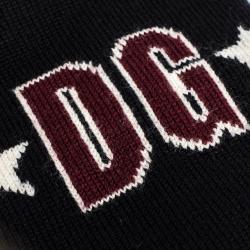 Pre Owned Dolce & Gabbana Multicolor Stretchy Wool DG Mania Wristbands