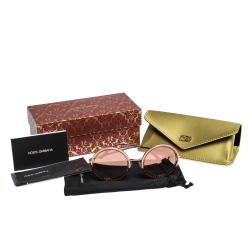 مملوكة مسبقًا Dolce & Gabbana Pink Gradient/Pink Gold DG2211 Sunglasses
