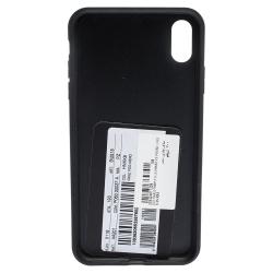 Pre Owned Dolce & Gabbana Multicolor Floral Print Leather Logo Plaque iPhone XS Max Cover