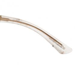 مملوكة مسبقًا نظارة دولتشي أند غابانا فيليغري عين قطة ذهبي