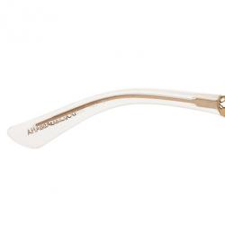 مملوكة مسبقًا نظارة دولتشي أند غابانا فيليغري عين قطة ذهبي