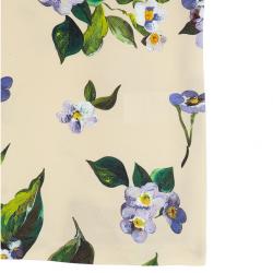 مملوكة مسبقًا Dolce and Gabbana Floral Print Top M