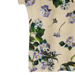 مملوكة مسبقًا Dolce and Gabbana Floral Print Top M