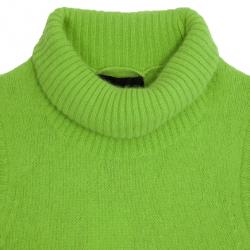 مملوكة مسبقًا Dolce and Gabbana Turtleneck Wool Dress S