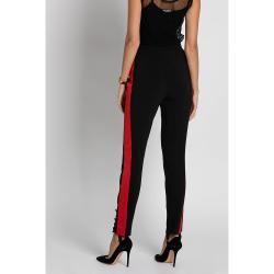 Dolce & Gabbana Black Stretch Cady Stirrup Pants S (38)