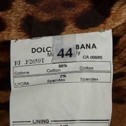 Pre Owned Dolce & Gabbana Black Velvet Single Breasted Blazer M
