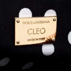 Pre Owned Dolce & Gabbana Red Revolutions Leather Clutch