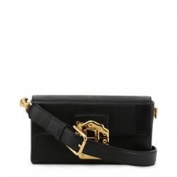 Pre Owned حقيبة كلتش دولتشي أند غابانا لوسيا جلد محبب أسود