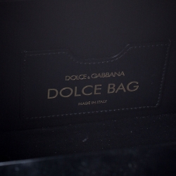 مملوكة مسبقًا Dolce & Gabbana Multicolor Acrylic and Snakeskin Top Handle Box Bag