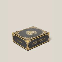 Pre Owned Dolce & Gabbana Black Devotion Embellished Velvet Camera Bag