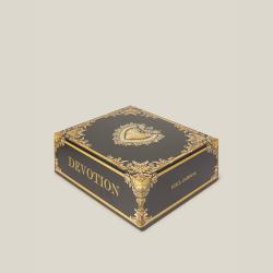 Pre Owned حقيبة كاميرا دولتشي أند غابانا جلد مبطنة Devotion رمادية