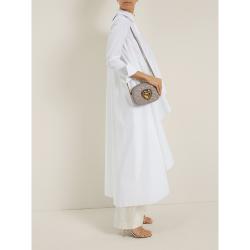 Pre Owned حقيبة كاميرا دولتشي أند غابانا جلد مبطنة Devotion رمادية