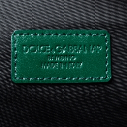 Dolce & Gabbana Black/White DG Mania Print Nylon Backpack