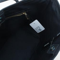 Pre Owned Dolce and Gabbana Leopard Print Leather Miss Escape Tote Bag