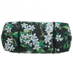 Pre Owned حقيبة دولتشي أند غابانا إسكيب شوبر كانفاس أسود مورد 