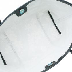 Pre Owned حقيبة دولتشي أند غابانا إسكيب شوبر كانفاس أسود مورد 