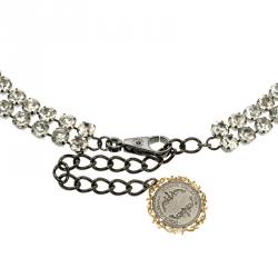 مملوكة مسبقًا Dolce and Gabbana Crystal Embellished Waist Belt 90 CM