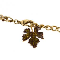 مملوكة مسبقًا Dolce & Gabbana Leaves Necklace