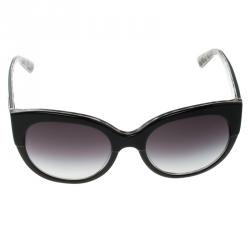 Pre Owned نظارة شمسية دولتشي أند غابانا عين قطة DG4259 رمادية بنفسجية