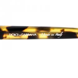 Pre Owned نظارة دولتشي أند غابانا واي فيرار DG4271 ترتواز سوداء