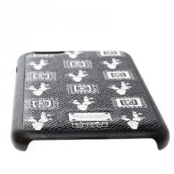 Pre Owned Dolce and Gabbana Black Cactus Print iPhone 6 Case