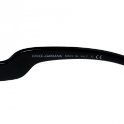 Pre Owned Dolce and Gabbana Black Gradient DD 8063 Oversized Sunglasses