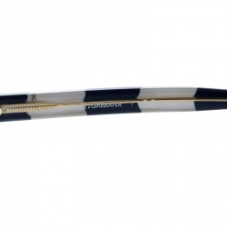 Pre Owned Dolce and Gabbana Blue and White Striped DG4249 Wayfarer Sunglasses