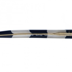 Pre Owned Dolce and Gabbana Blue and White Striped DG4249 Wayfarer Sunglasses