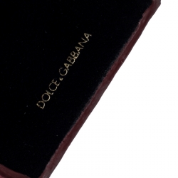 مملوكة مسبقًا Dolce and Gabbana Red Floral Crystal Embellished iPhone 6 Case