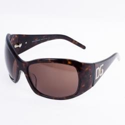 مملوكة مسبقًا Dolce and Gabbana DG Strass Tortoise Frame Sunglasses