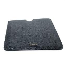 مملوكة مسبقًا حافظة أيباد ميني دولتشي أند غابانا جلد طباعة فهد بنية