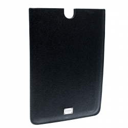 مملوكة مسبقًا حافظة أيباد ميني دولتشي أند غابانا جلد طباعة فهد بنية