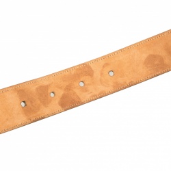 مملوكة مسبقًا Dolce and Gabbana Green Leather Buckle Belt 75 CM