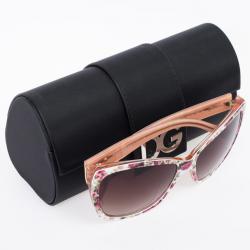 مملوكة مسبقًا Dolce and Gabbana Floral Print Woman Sunglasses