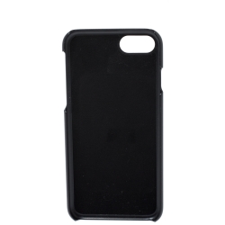 Pre Owned حافظة آيفون 7 دولتشي أند غابانا جلد سحلية بارز أحمر و أسود 