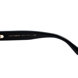 مملوكة مسبقًا Dolce & Gabbana Floral Print/Pink DG4319 Cat-Eye Sunglasses