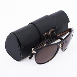 مملوكة مسبقًا Dolce and Gabbana Tortoise Frame Womens Sunglasses