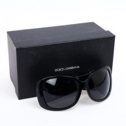 Pre Owned Dolce and Gabbana Black Limited Edition DG4040 Women Sunglasses