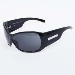 Pre Owned Dolce And Gabbana Black Shield Women Sunglasses